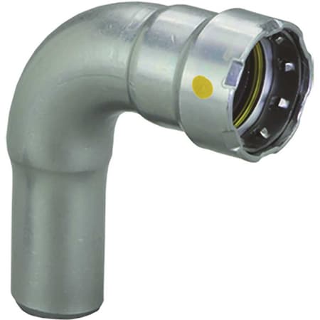Viega 1/2 in. x 1/2 in. Carbon Steel 90-Degree Street Elbow, 1/2 in 26051